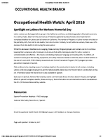 Spotlight on Latinos for Workers Memorial Day