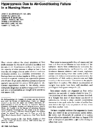 Hyperpyrexia Due To AirConditioning Failure In A Nursing Home