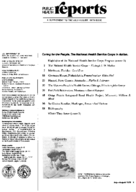 Public Health Rep  v 94 no 4 supplement  table of contents