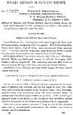 Weekly Reports for September 6 1889