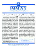 MMWR Morbidity and Mortality Weekly Report Vol 58 No 1 January 16 2009