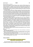 Recommended Childhood Immunization ScheduleUnited States JulyDecember 1996