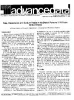 Fats Cholesterol and Sodium Intake in the Diet of Persons 174 Years United States
