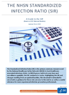 The NHSN Standardized Infection Ratio SIR A Guide to the SIR