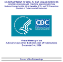 Meeting of the Advisory Council for the Elimination of Tuberculosis December 34 2024 Hybrid Record of the proceedings