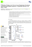 Correction Severe Acute Respiratory Syndrome and Particulate Matter Exposure A Systematic Review