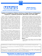 MMWR Morbidity and Mortality Weekly Report Dispatch  Vol 53 July 9 2004