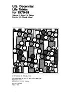 US Decennial Life Tables for 197981 Rhode Island