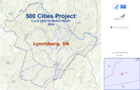 500 Cities Project Local Data for Better Health 2014 Lynchburg VA