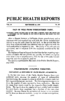 Weekly Reports for SEPTEMBER 15 1916