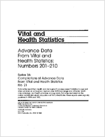 Advance data from Vital and health statistics numbers 201210