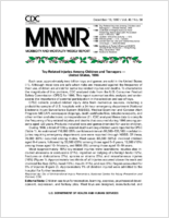 MMWR Morbidity and Mortality Weekly Report Vol 46 No 50 December 19 1997