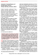 Genomic Surveillance of Monkeypox Virus Minas Gerais Brazil 2022