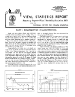 Summary report  Final mortality statistics 1972 Part 1 Demographic characteristics