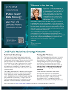 Public Health Data Strategy 2023 YearEnd Lookback Report From Insights to Impact