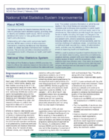 National Vital Statistics System improvements February 2018