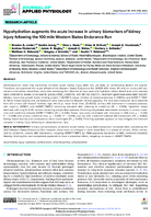 Hypohydration Augments the Acute Increase in Urinary Biomarkers of Kidney Injury Following the 100Mile Western States Endurance Run