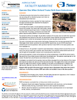 Fatality Narrative Operator Dies When Orchard Tractor Rolls down Embankment