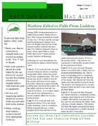 Workers Killed in Falls from Ladders
