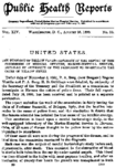 Public health reports  v 13 no 33 August 18 1899