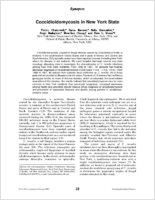 Coccidioidomycosis in New York State