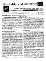 Morbidity and Mortality Weekly Report Vol 1 No 8 February 29 1952