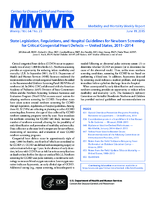 MMWR Morbidity and Mortality Weekly Report Vol 64 No 23 June 19 2015