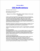 Imported Case of Measles Identified on Airline Flight into Detroit and Cedar Rapids March 18 2004 1235 EST 1235 PM EST