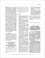 Surface Layer Protein A Variant of Clostridium difficile PCRRibotype 027