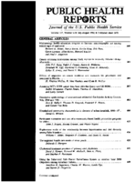 Public Health Rep  v 107 no 4  table of contents