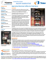 Construction Injury Narrative Apprentice Electrician Suffers Arc Flash Burns 2021