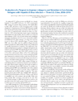 Evaluation of a Program to Improve Linkage to and Retention in Care Among Refugees with Hepatitis B Virus Infection  Three US Cities 20062018