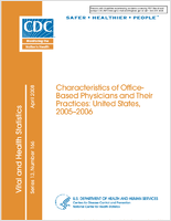 Characteristics of OfficeBased Physicians and Their Practices United States 20052006