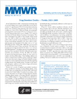 MMWR Morbidity and Mortality Weekly Report Vol 60 No 26 July 8 2011