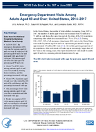 Emergency Department Visits Among Adults Aged 60 and Over United States 20142017