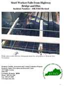 Steel Worker Falls from Highway Bridge and Dies revised 20120330
