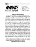 MMWR Morbidity and Mortality Weekly Report Vol 48 No 33 August 27 1999