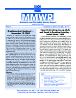 MMWR Morbidity and Mortality Weekly Report Vol 58 No 44 November 13 2009