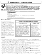 Contact tracing  student instructions