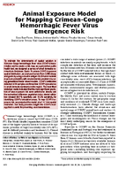Animal Exposure Model for Mapping CrimeanCongo Hemorrhagic Fever Virus Emergence Risk