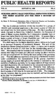 Weekly Reports for JANUARY 31 1936