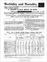 Morbidity and Mortality Weekly Report For release December 19 1958 Vol 7 No 50
