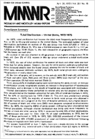 Morbidity and Mortality Weekly Report MMWR April 20 1979  Vol 28  No 15