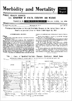 Morbidity and Mortality Weekly Report Vol 6 No 11 for Release March 22 1957