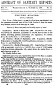 Abstract of sanitary reports  v V no 43 October 24 1890