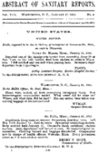 Abstract of sanitary reports  v 8 no 4 January 27 1893