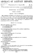 Abstract of sanitary reports  v V no 23  June 6 1890