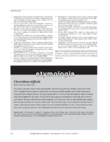 Etymologia Clostridium difficile