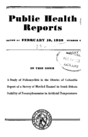 Public Health Reports  v 54 no 6  cover