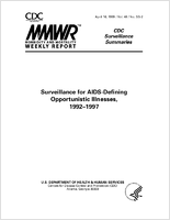 Morbidity and Mortality Weekly Report MMWR CDC Surveillance Summaries April 1999  Vol 48  No SS2